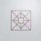 Ekena Millwork Large Jamestown Decorative Fretwork Wood Wall Panels, Wood (Paint Grde), 23 3/8"W x 23 3/8"H x 3/8"T WALW24X24X0375JTNMF - alternate 6